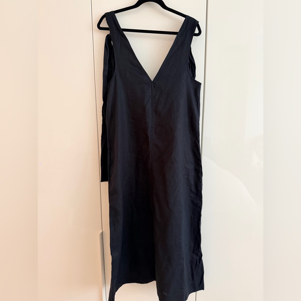 COS Navy Bow-Detail Dress - 2